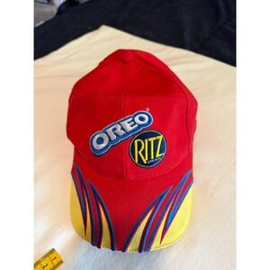 Winners Circle NASCAR Dale Earnhardt Jr 81 Oreo Ritz Red Hat Baseball Cap Mens